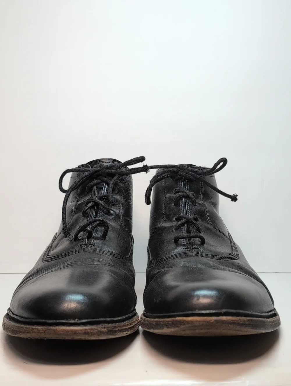 Frye Black Leather Chukka Lace-Up ankle Boots mens size 13